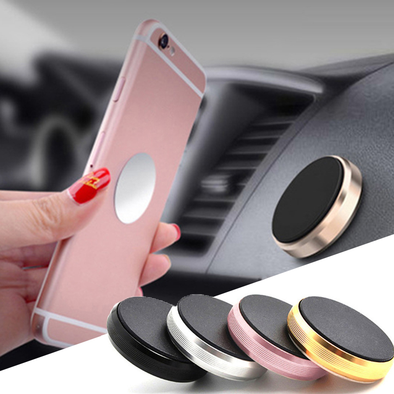 Car Phone Holder Magnetic - ที่วางโทรศัพท์ในรถยนต์แบบแม่เหล็ก 360 องศา สำหรับ iPhone Xiaomi
