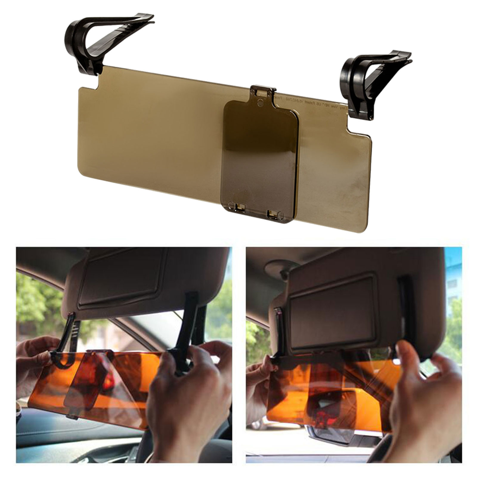 Car Accessories For Night Driving - รถ Anti Glare Sun Visor Extension