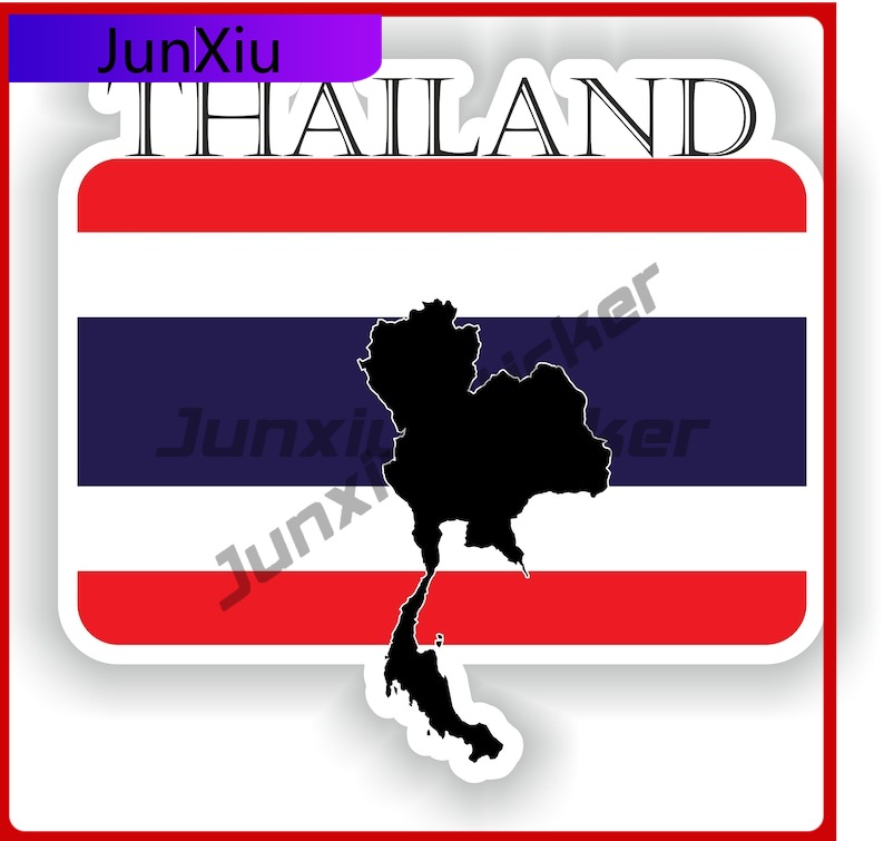 Car Accessories Thailand - สติกเกอร์กันรอยลายไทย น่ารัก ตกแต่งกันชน ป้องกันรอยขีดข่วน ทนแสง UV