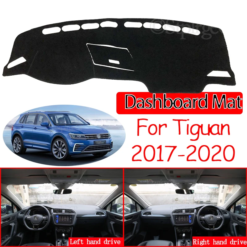 Car Anti-Slip Dashboard Mat - แผ่นรองกันลื่น ป้องกันแสงแดด สำหรับคอนโซลหน้ารถยนต์ สำหรับรถยนต์ Volkswagen VW