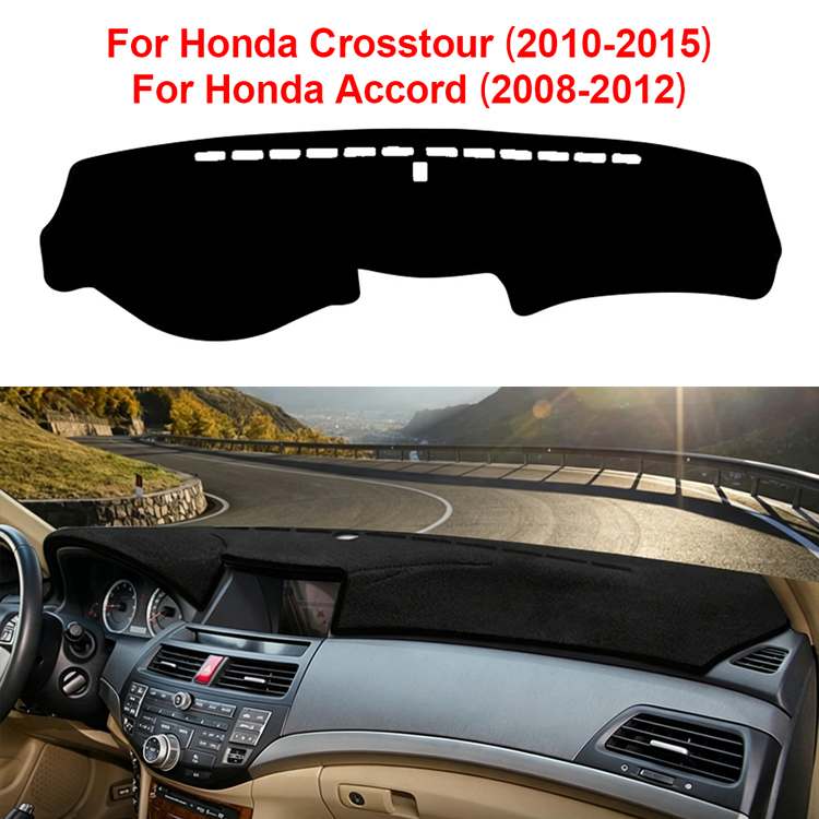 Car Anti-Slip Dashboard Mat - แผ่นรองแดชบอร์ดรถยนต์สำหรับ 2010-2015 Honda Accord Sunshade Protector