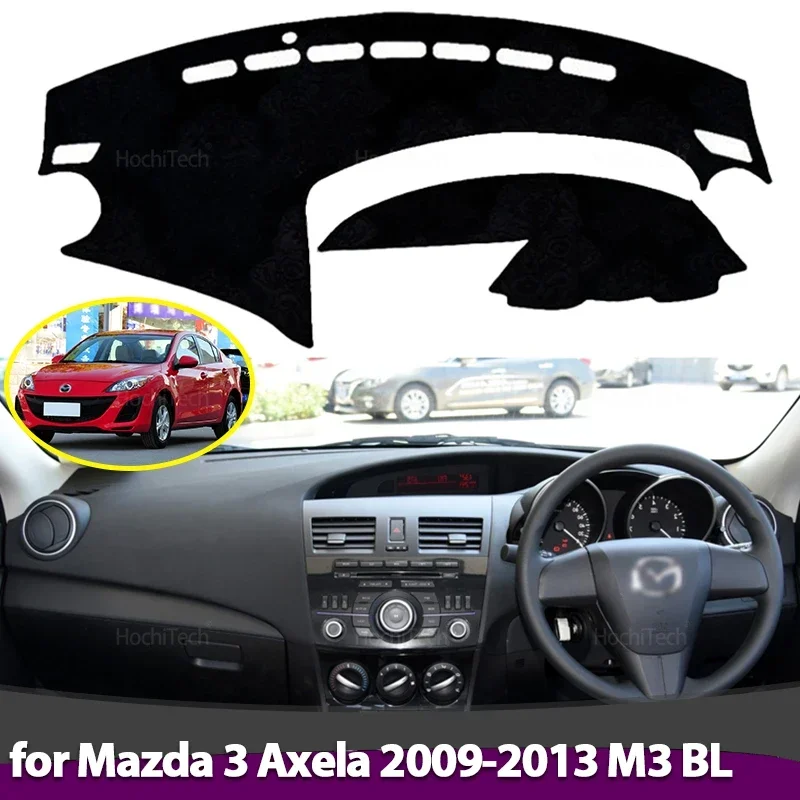 Car Anti-Slip Dashboard Mat - Anti-SLIP Dashboard ป้องกัน Pad รถอุปกรณ์เสริมบังแดดพรมสําหรับ MAZDA