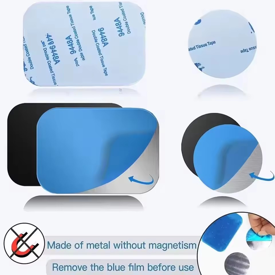 แผ่นแม่เหล็กโลหะสำหรับติดตั้งท - Car Phone Holder Magnetic บทวิจารณ์และราคา