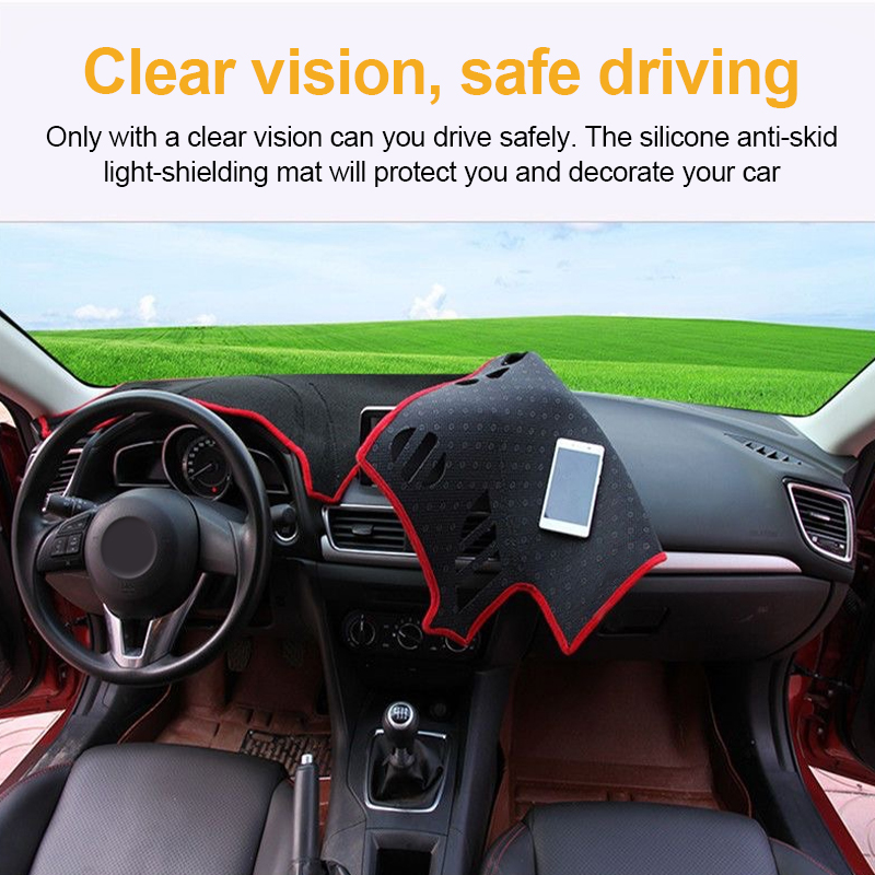 แผ่นปิดคอนโซลหน้ารถยนต์สำหรับ  - Car Anti-Slip Dashboard Mat บทวิจารณ์และราคา
