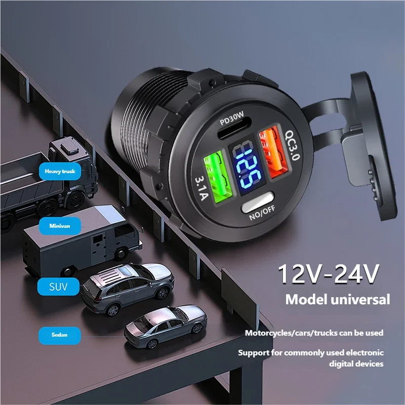 QC 3.0 PD30W ที่ชาร์จในรถยนต์แ - Car Accessories Thailand บทวิจารณ์และราคา