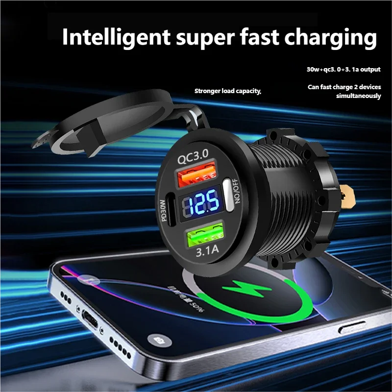 QC 3.0 PD30W ที่ชาร์จในรถยนต์แ - Car Accessories Thailand บทวิจารณ์และราคา