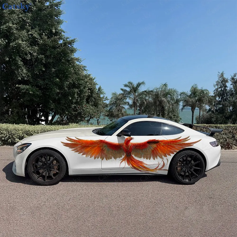 สติ๊กเกอร์ติดข้างรถรูปนกฟีนิกซ - Car Accessories Phoenix บทวิจารณ์และราคา