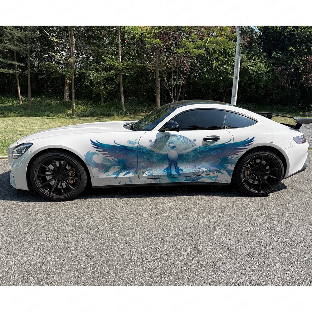 2 ชิ้น ฟิล์มติดข้างรถยนต์ลายฟี - Car Accessories Phoenix บทวิจารณ์และราคา