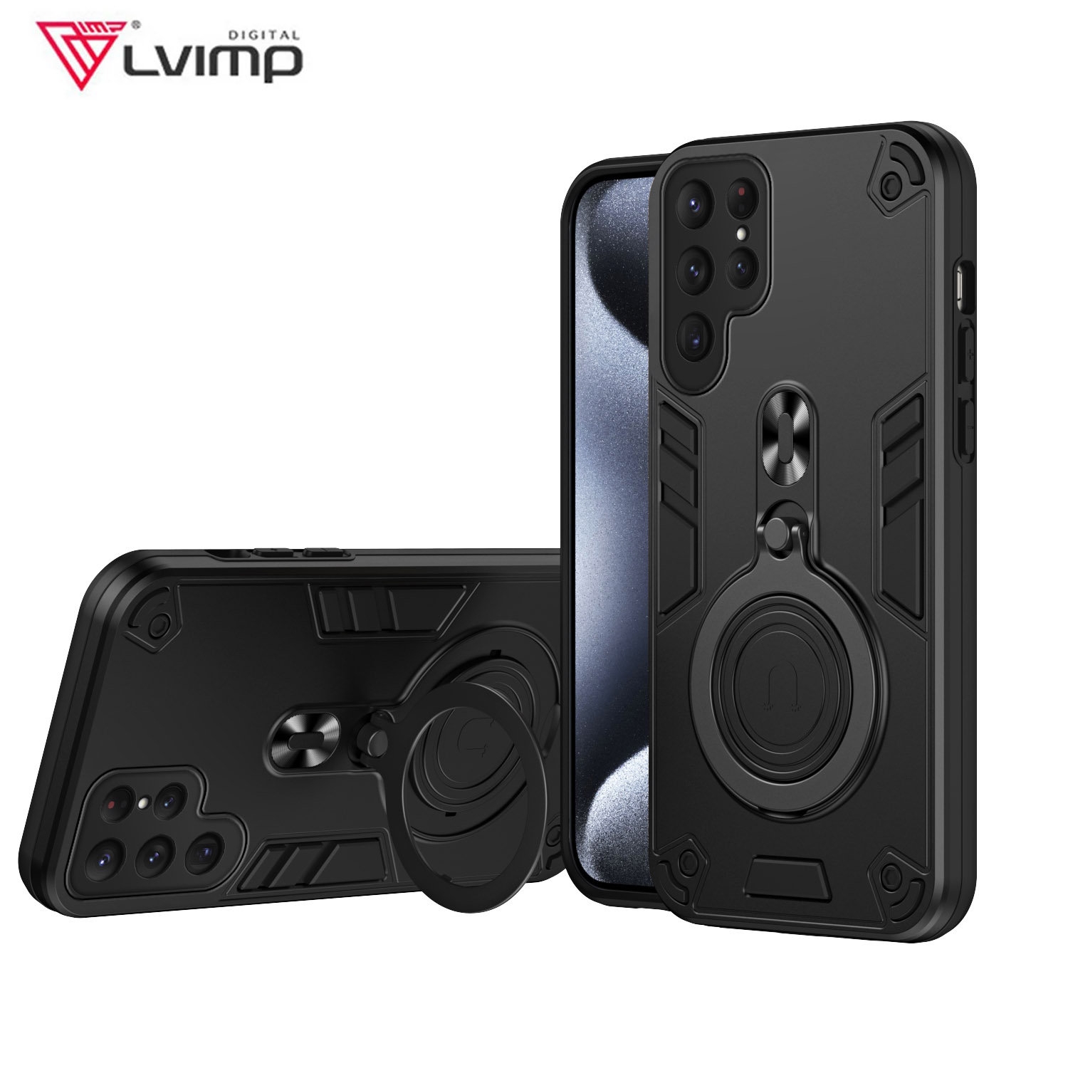 ใหม่ 360 °   เคสโทรศัพท์แบบแม่ - Car Phone Holder Magnetic บทวิจารณ์และราคา