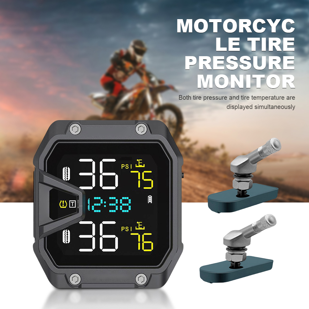 ระบบตรวจสอบแรงดันลมยางรถจักรยา - Tire Pressure Monitor บทวิจารณ์และราคา