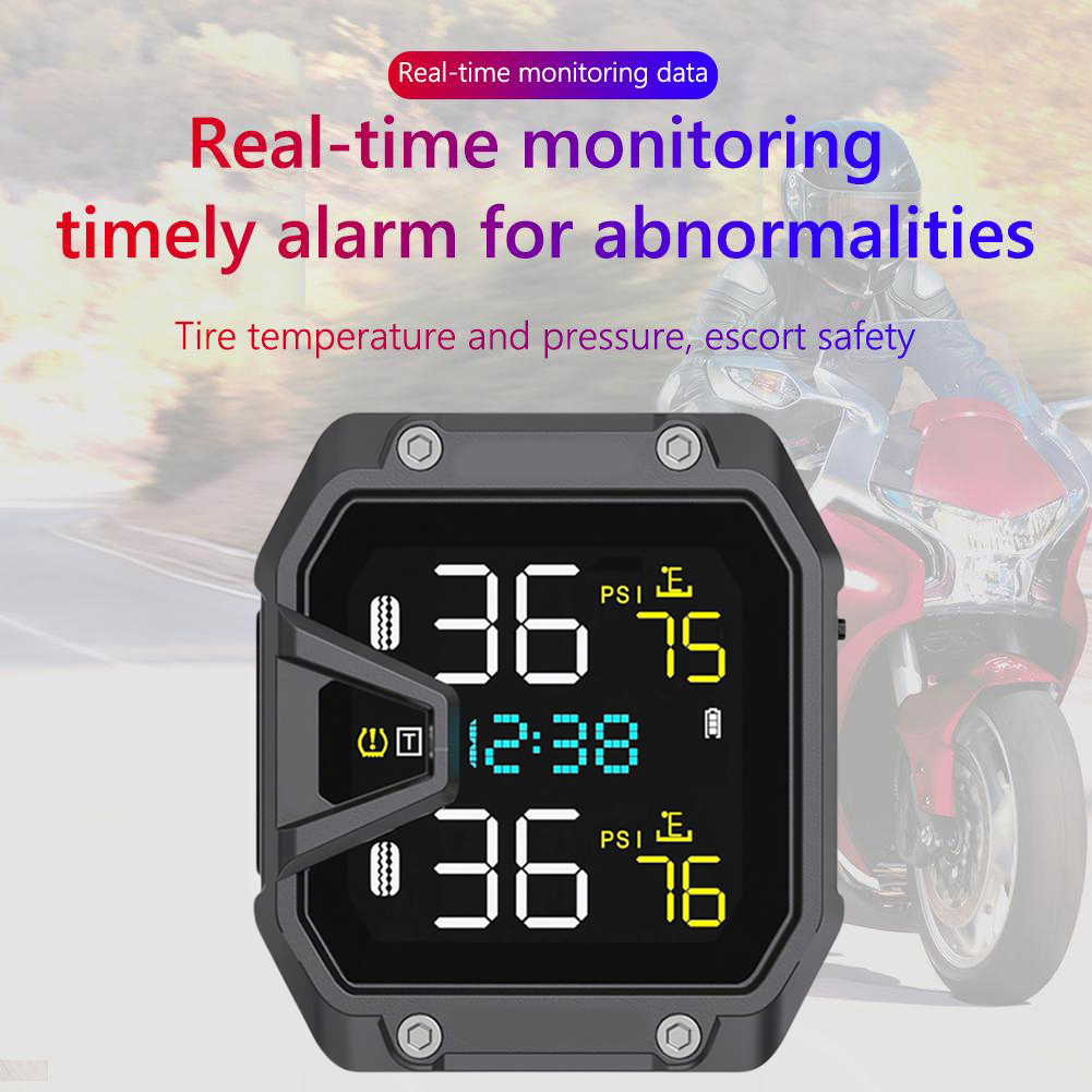 ระบบตรวจสอบแรงดันลมยางรถจักรยา - Tire Pressure Monitor บทวิจารณ์และราคา