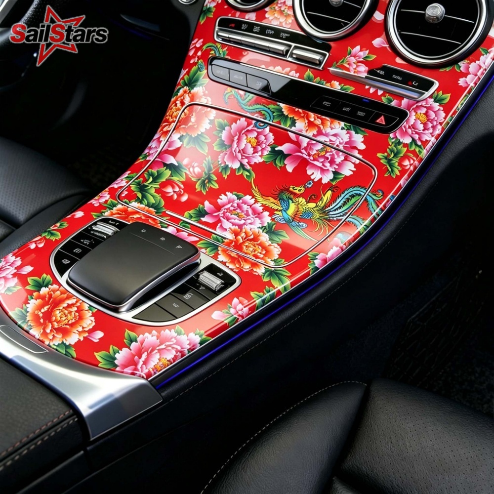 ฟีนิกซ์ ‌   สติ๊กเกอร์ลายดอกไม - Car Accessories Phoenix บทวิจารณ์และราคา