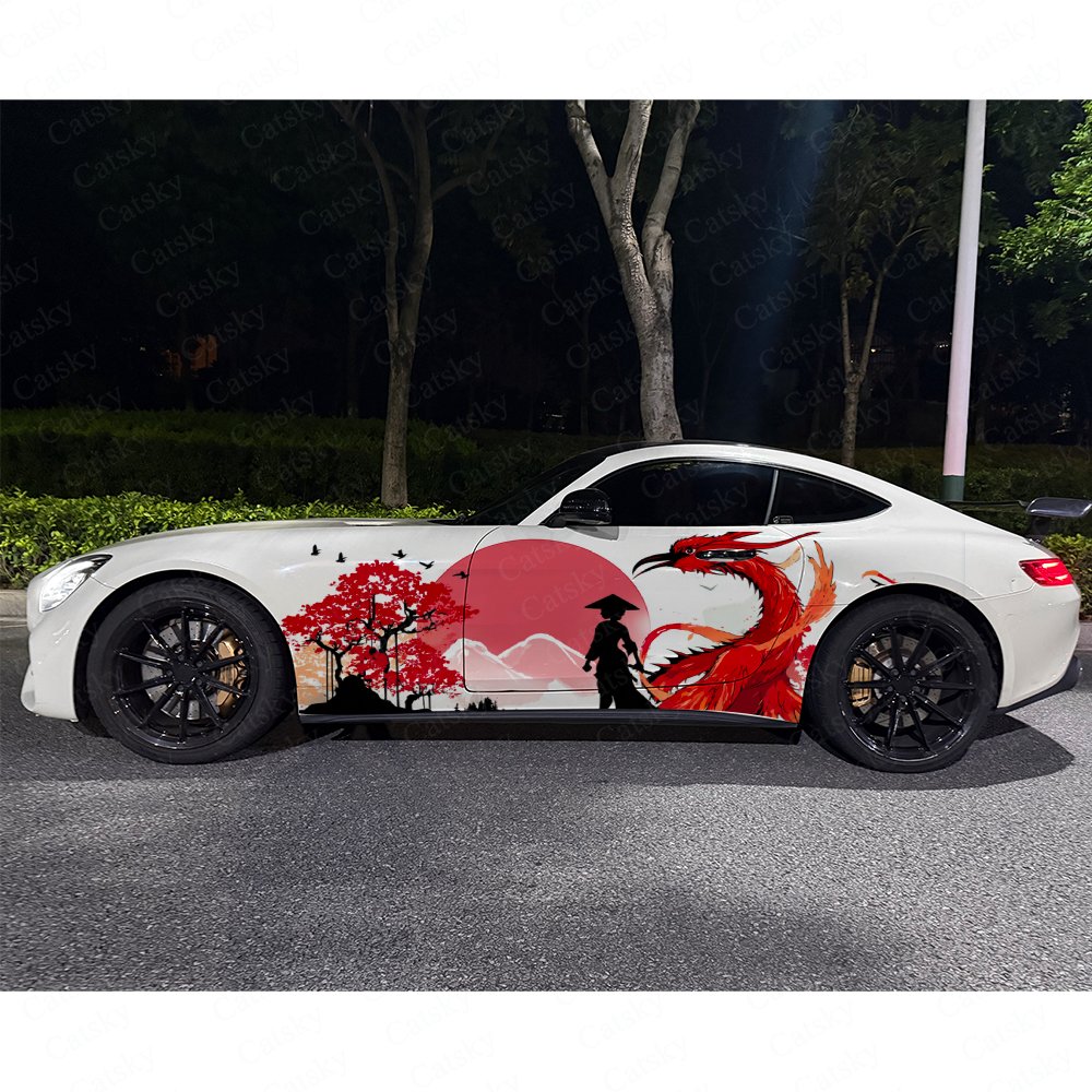 สติ๊กเกอร์ติดข้างรถลาย Crimson - Car Accessories Phoenix บทวิจารณ์และราคา
