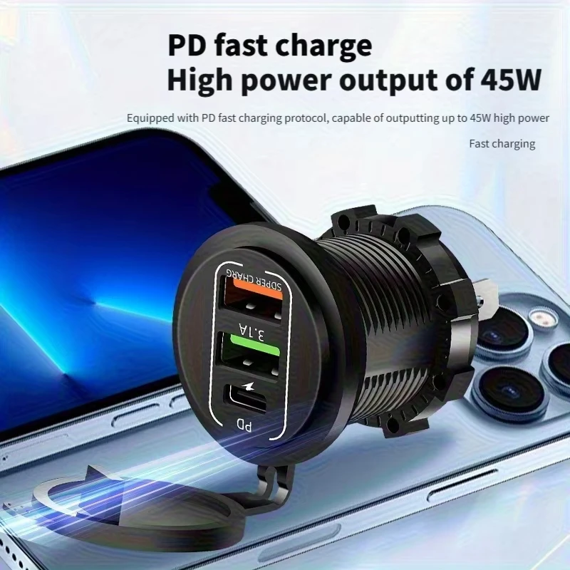 83W Max ชาร์จโทรศัพท์ซ็อกเก็ต  - Car Accessories Thailand บทวิจารณ์และราคา