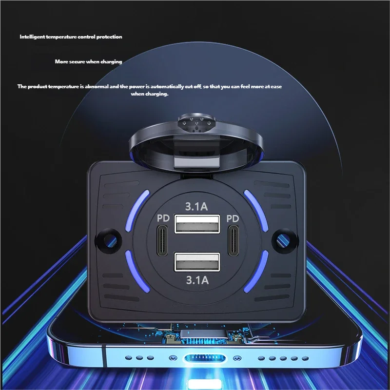 ที่ชาร์จในรถยนต์แบบคู่ 12V-24V - Car Accessories Thailand บทวิจารณ์และราคา