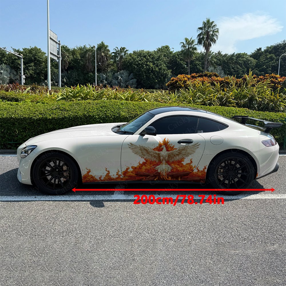 2 ชิ้น Blazing Divine Phoenix  - Car Accessories Phoenix บทวิจารณ์และราคา
