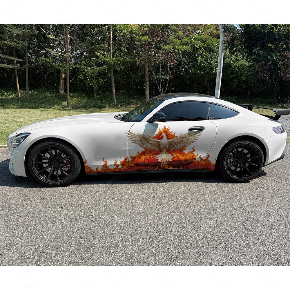 2 ชิ้น Blazing Divine Phoenix  - Car Accessories Phoenix บทวิจารณ์และราคา
