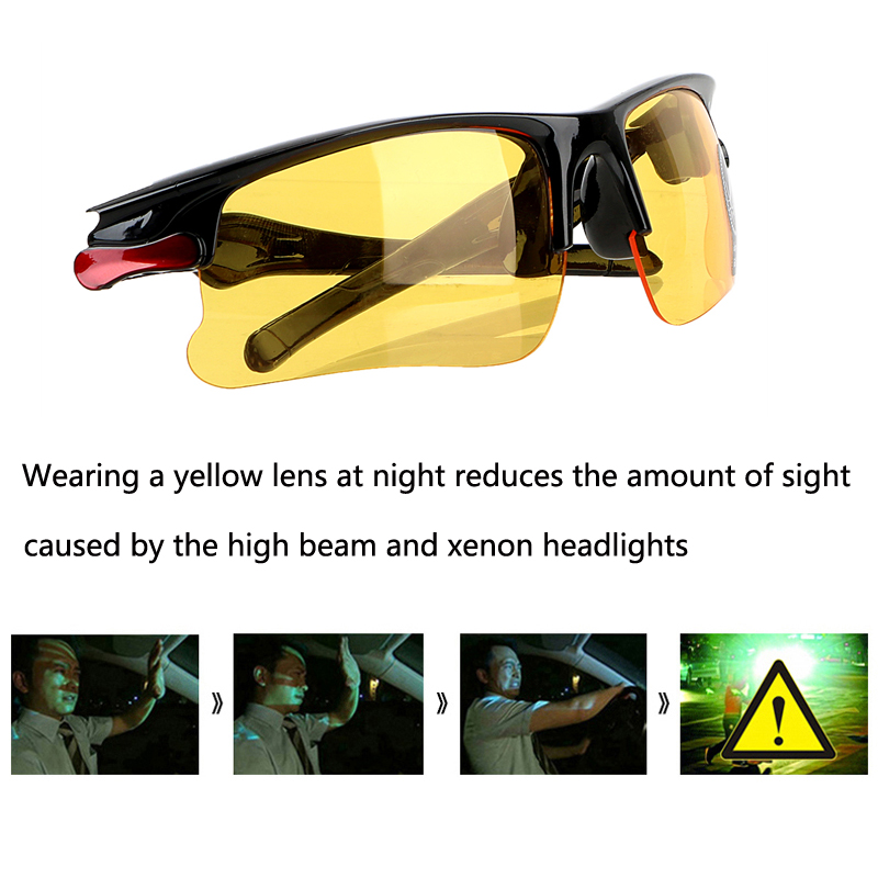 Day Night Vision รถแว่นตาขับรถ - Car Accessories For Night Driving บทวิจารณ์และราคา