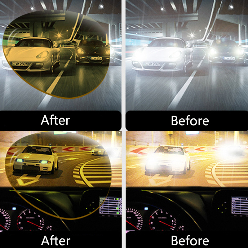 Day Night Vision รถแว่นตาขับรถ - Car Accessories For Night Driving บทวิจารณ์และราคา