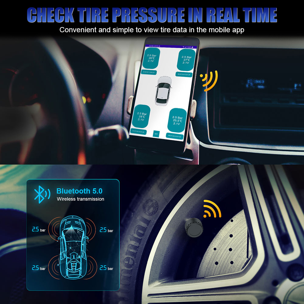 เครื่องวัดความดันลมยางแรงดันลม - Tire Pressure Monitor บทวิจารณ์และราคา