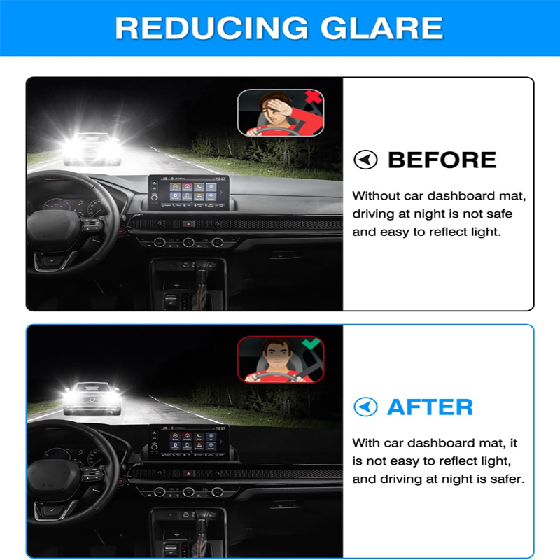 แผ่นปิดคอนโซลหน้ารถยนต์ ป้องกั - Car Anti-Slip Dashboard Mat บทวิจารณ์และราคา