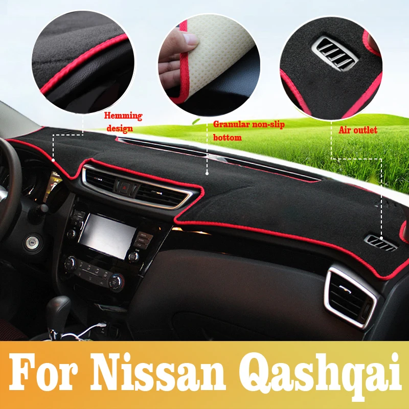 สําหรับ Nissan Qashqai J11 201 - Car Anti-Slip Dashboard Mat บทวิจารณ์และราคา