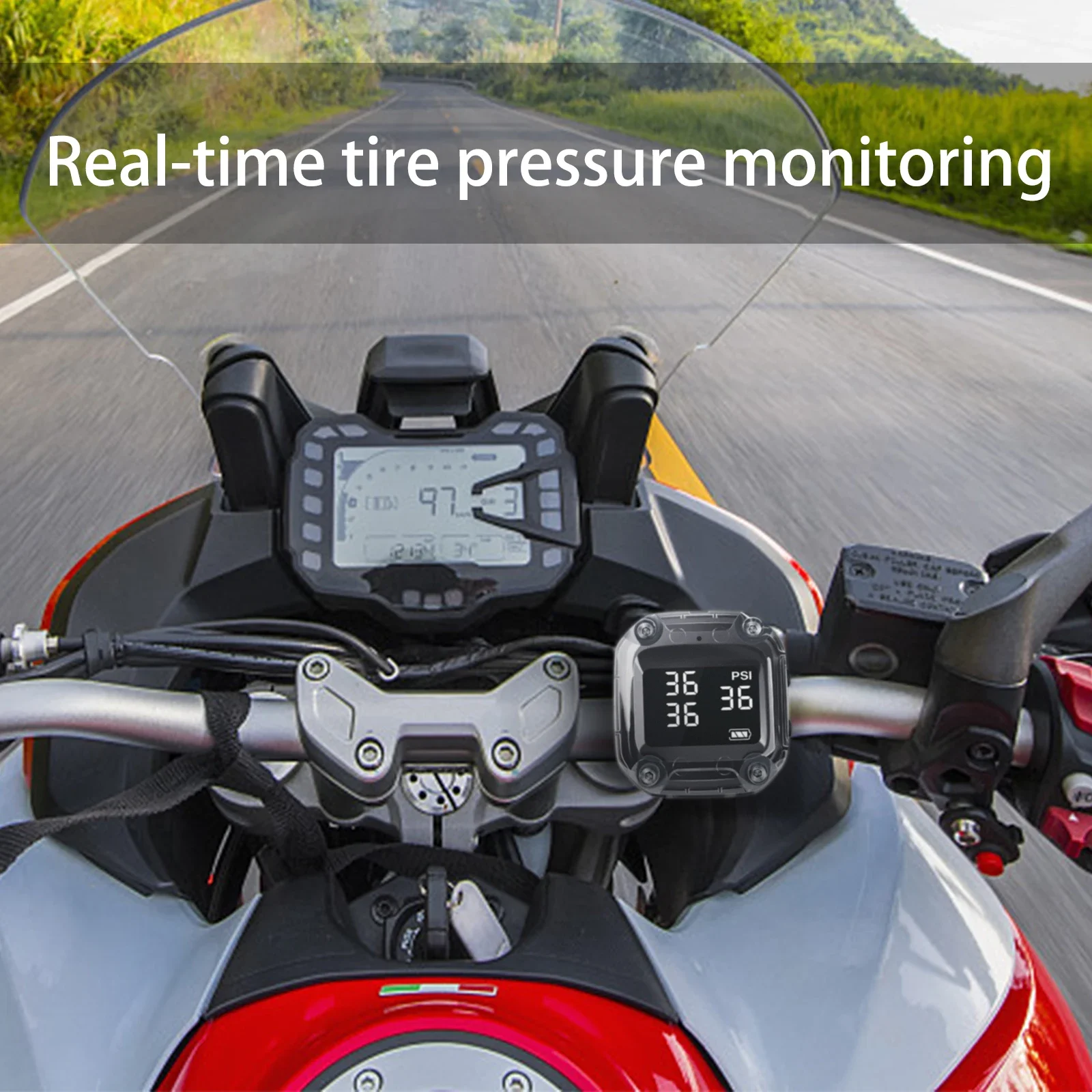ระบบตรวจสอบแรงดันลมยางไร้สายสำ - Tire Pressure Monitor บทวิจารณ์และราคา