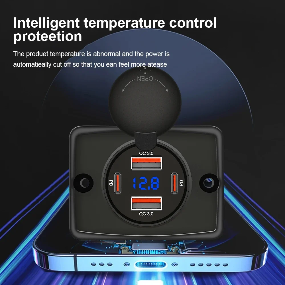 108W ที่ชาร์จแบตในรถ 12V/24V ก - Car Accessories Thailand บทวิจารณ์และราคา